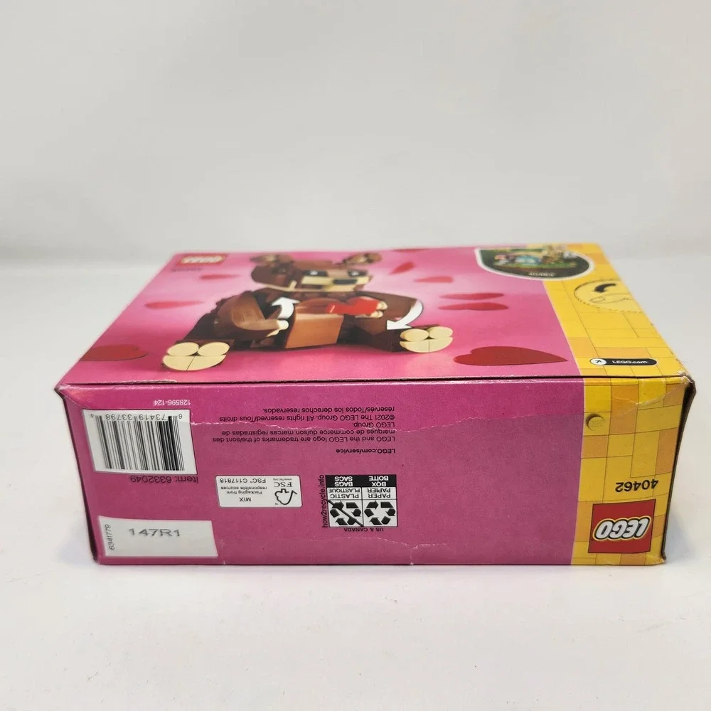 Lego 40462 Valentines Brown Bear Seasonal Set Sealed Damaged Box